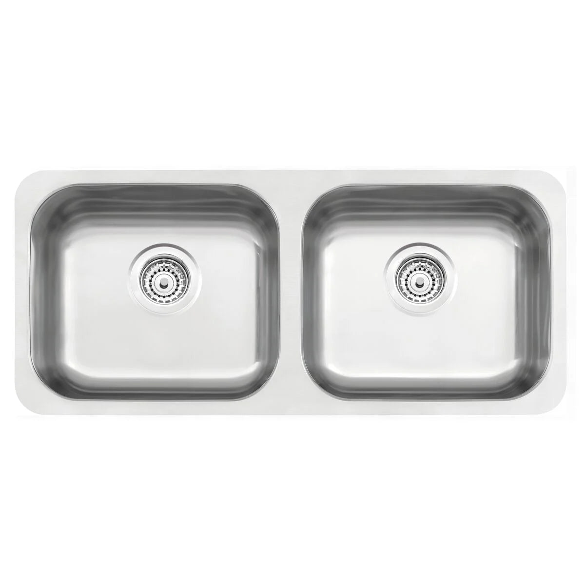Fregadero Prime Doble Rectángular 89x39 cm