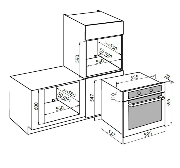 Horno Multifunción Ke