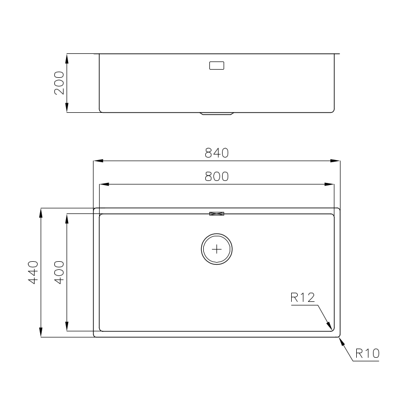 Fregadero Undermount S4001