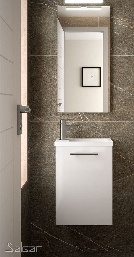 Mueble de baño Micro + Lavamanos + Espejo