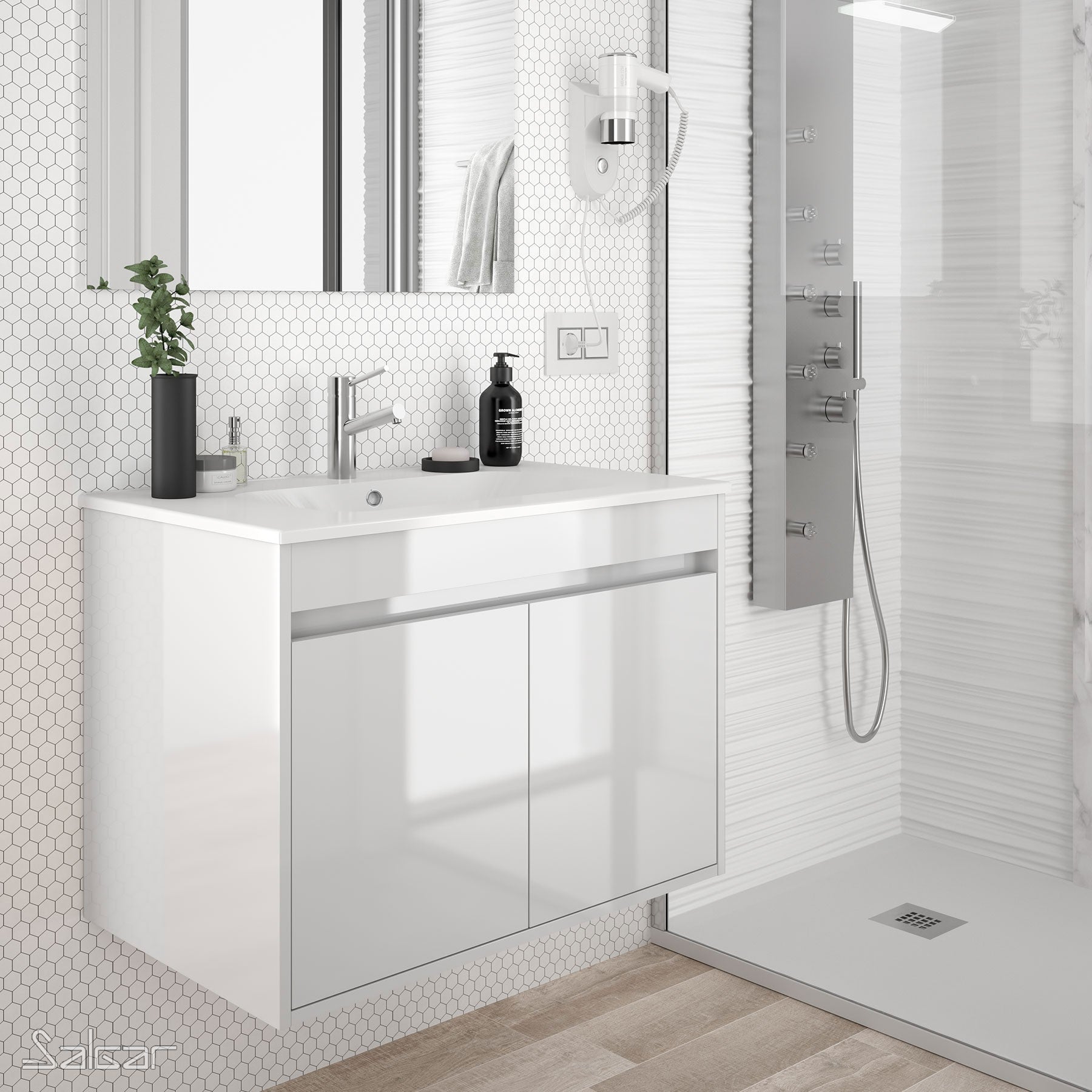 Mueble de baño Noja + Lavamanos