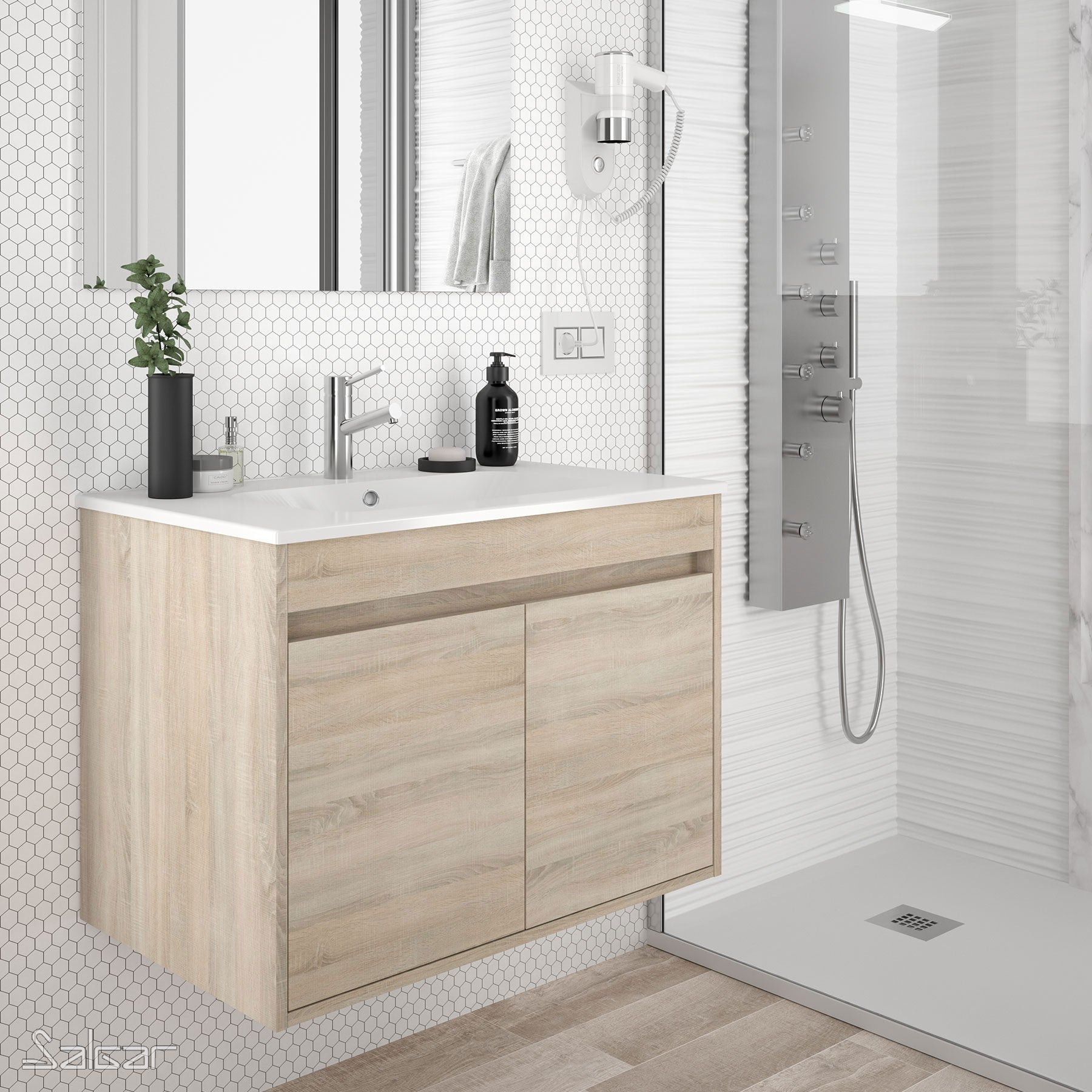 Mueble de baño Noja + Lavamanos